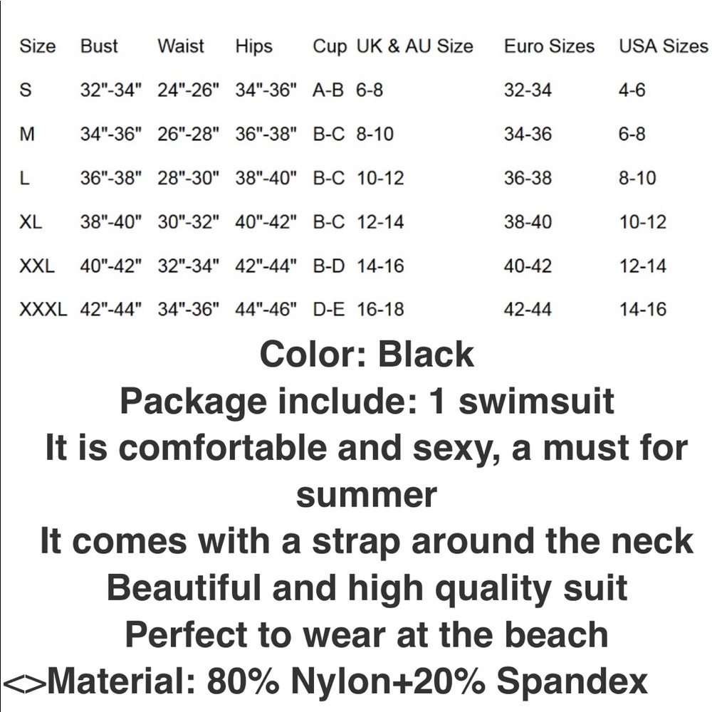 1 LEFT 2x HP Black Lace Crochet 1 Piece Swim Suit - Picture 3 of 6